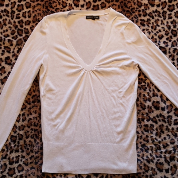 Express Sweaters - Express V-neck Sweater, Size S